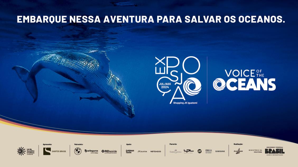 voz dos oceanos banner com informações a respeito